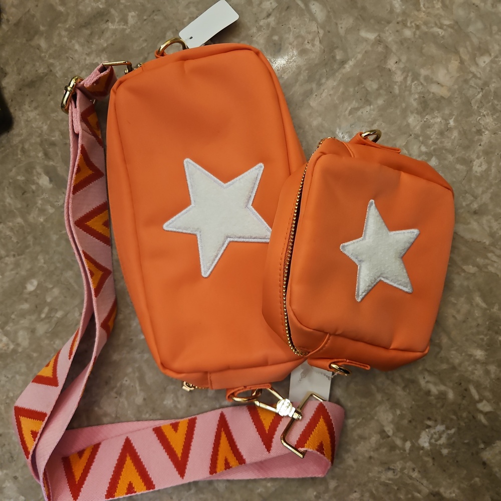 Bloc bag set with guitar strap brand new removable and exchangable